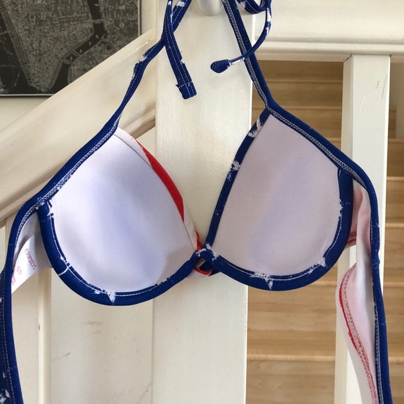 Stars & Stripes Americana push bikini top - Picture 9 of 10